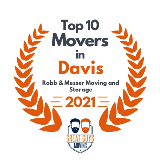 Top 10 Movers in Santa Rosa, CA 2021 award