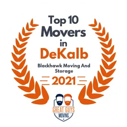 top 10 ranked movers in dekalb 2021 blackhawk moving and storage inc image