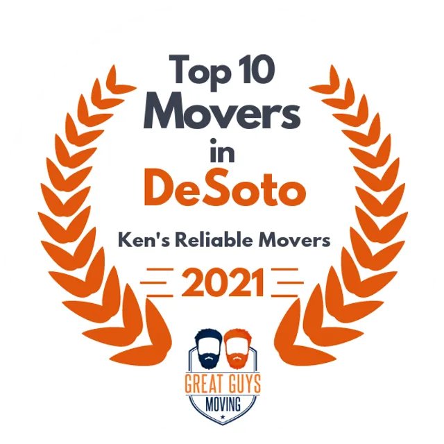 Top 10 Movers in Grand Prairie, TX 2021 award