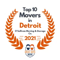 top 10 ranked movers in detroit 2021 osullivan moving storage co image