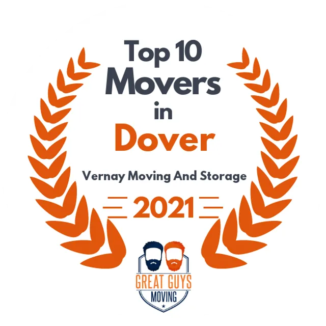 Top 10 Movers in Bethlehem, PA 2021 award