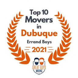 top 10 ranked movers in dubuque 2021 errand boys image