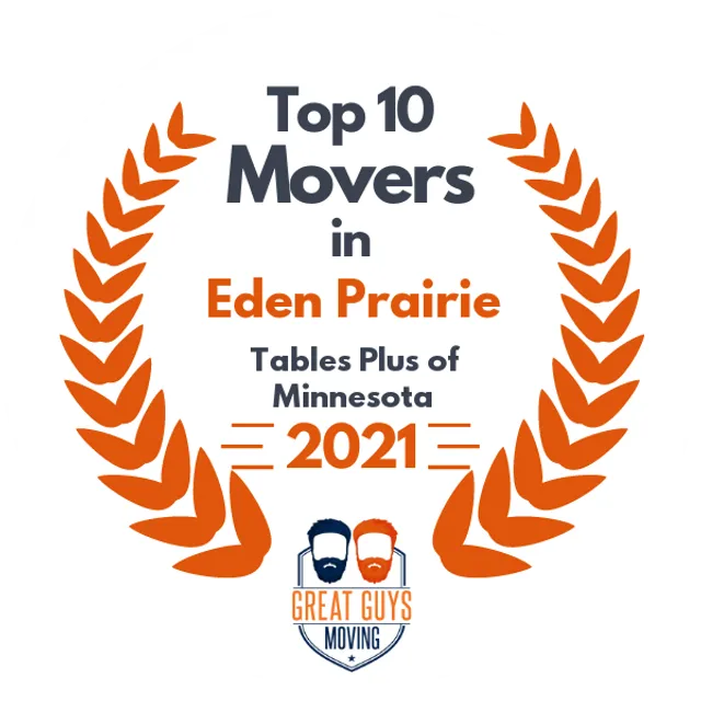 Top 10 Movers in Minneapolis, MN 2021 award