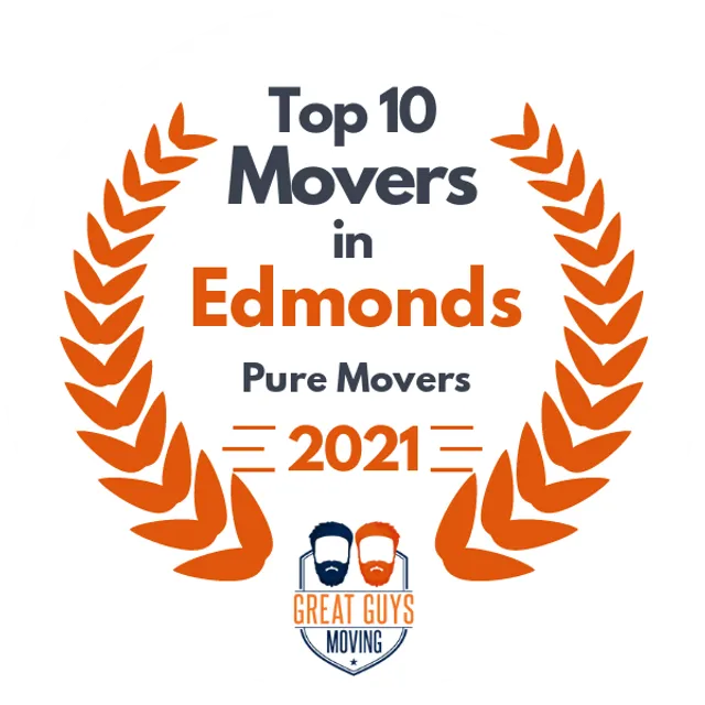 Top 10 Movers in Seattle, WA 2021 award