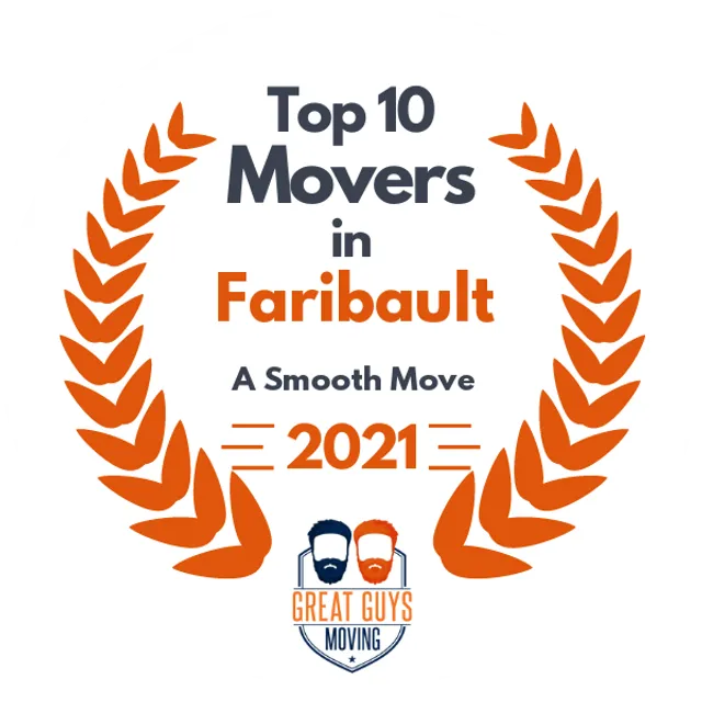 Top 10 Movers in Rochester, MN 2021 award