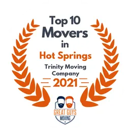 top 10 ranked movers in hot springs 2021 trinity moving company image