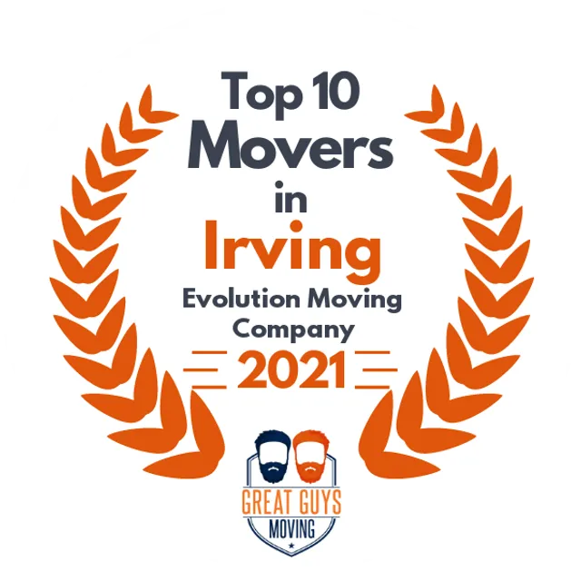 Top 10 Movers in Dallas, TX 2021 award