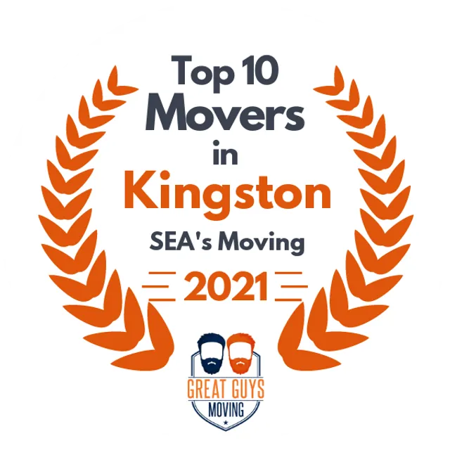 Top 10 Movers in Albany, NY 2021 award