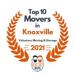 top 10 ranked movers in knoxville 2021 volunteer moving storage image