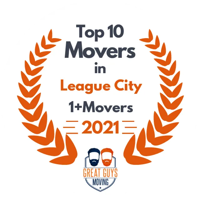 Top 10 Movers in Houston, TX 2021 award