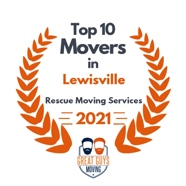 Top 10 Movers in Frisco, TX 2021 award