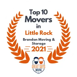 top 10 ranked movers in little rock 2021 brandon moving storage image