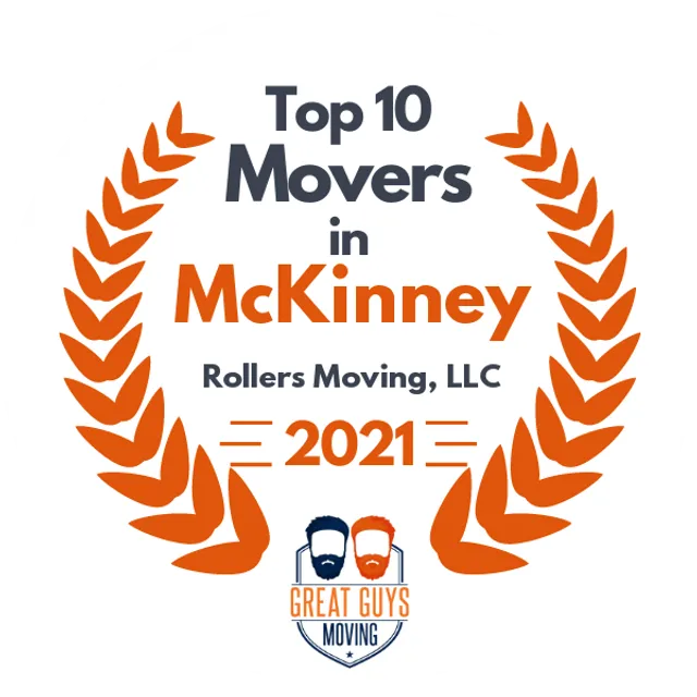 Top 10 Movers in Plano, TX 2021 award