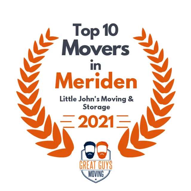 Top 10 Movers in Hartford, CT 2021 award