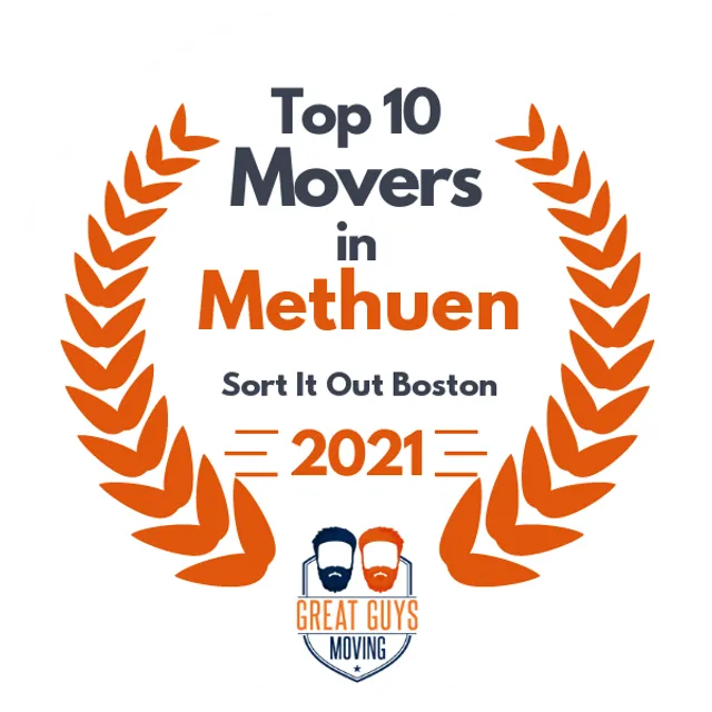 Top 10 Movers in Lawrence, MA 2021 award