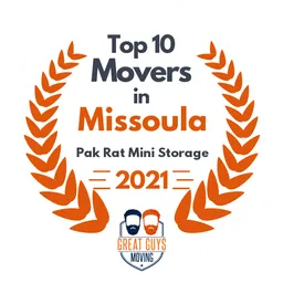 top 10 ranked movers in missoula 2021 pak rat mini storage image