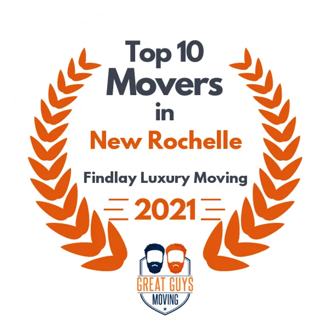 Top 10 Movers in Yonkers, NY 2021 award