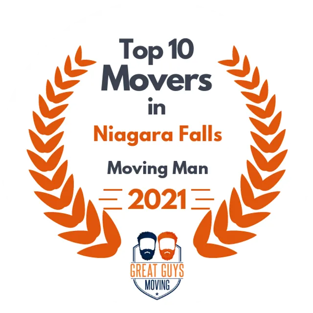 Top 10 Movers in Buffalo, NY 2021 award