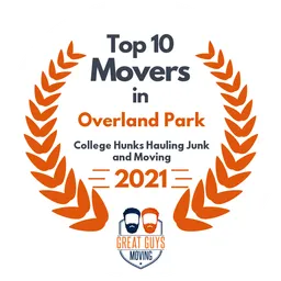 top 10 ranked movers in overland park 2021 college hunks hauling junk and moving image