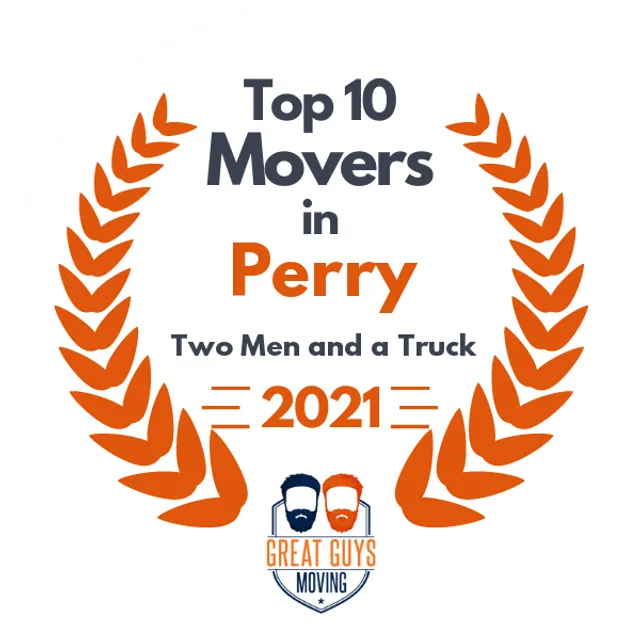 Top 10 Movers in Lawrenceville, GA 2021 award