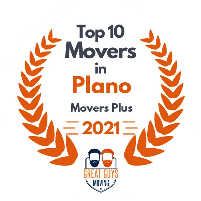 Top 10 Movers in Fort Worth, TX 2021 award