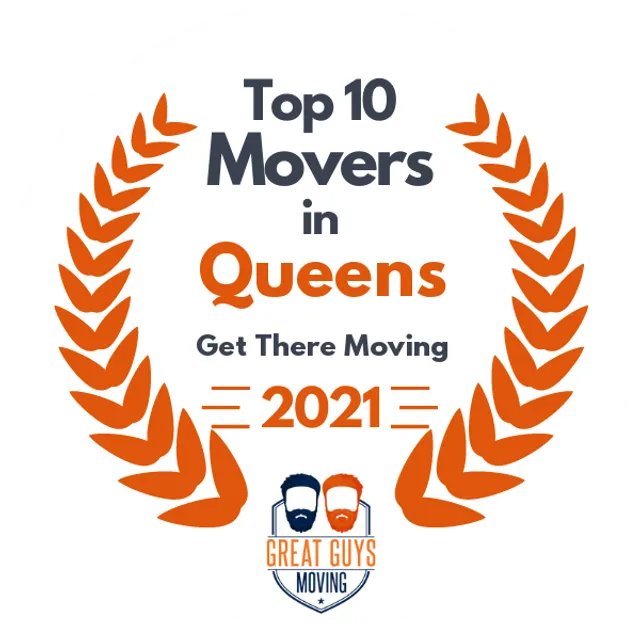 Top 10 Movers in New York City, NY 2021 award