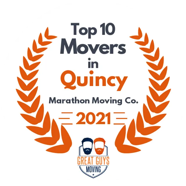 Top 10 Movers in Boston, MA 2021 award