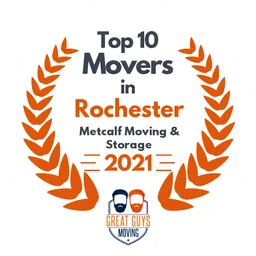 top 10 ranked movers in rochester 2021 metcalf moving storage image