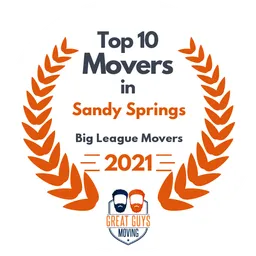 top 10 ranked movers in sandy springs 2021 big league movers image