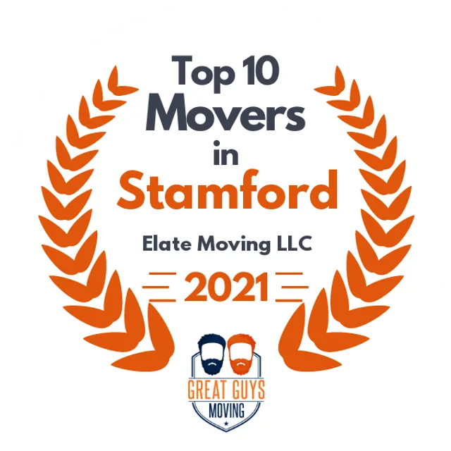 Top 10 Movers in Stamford, CT 2021 award