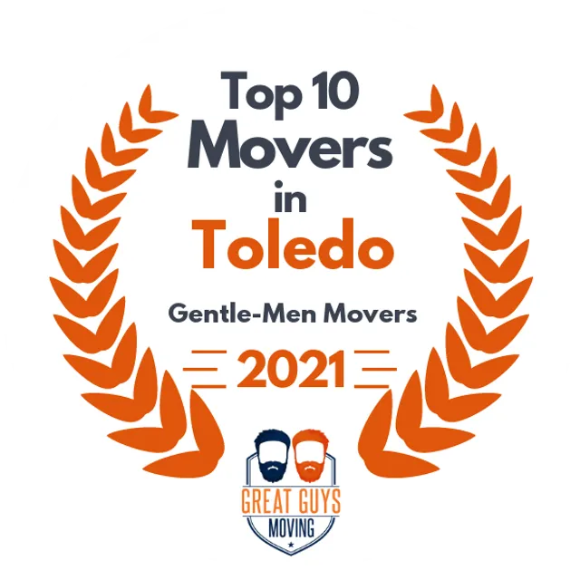 Top 10 Movers in Toledo, OH 2021 award