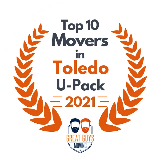 Top 10 Movers in Toledo, OH 2021 award