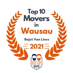 top 10 ranked movers in wausau 2021 bajet van lines image