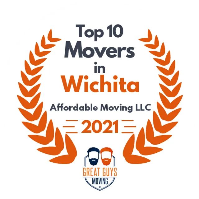 Top 10 Movers in Wichita, KS 2021 award