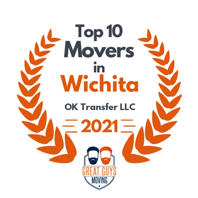 Top 10 Movers in Wichita, KS 2021 award