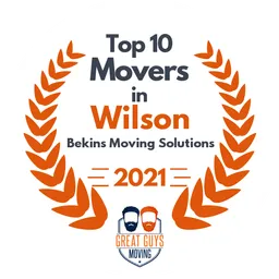 top 10 ranked movers in wilson 2021 bekins moving solutions image