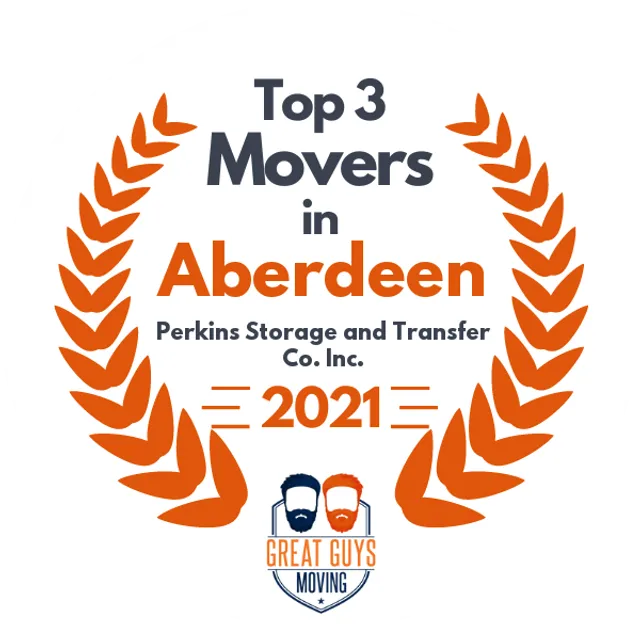 Top 3 Movers in Aberdeen, SD 2021 award