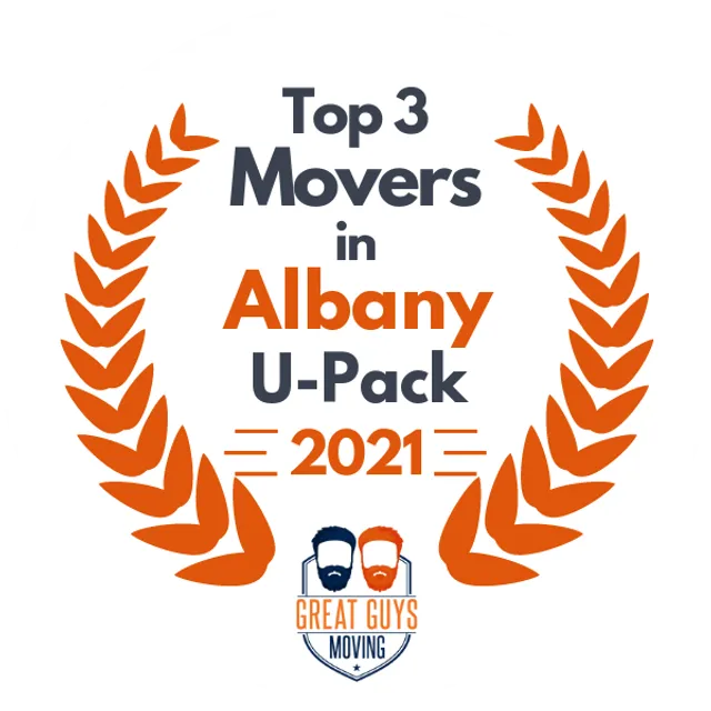 Top 3 Movers in Albany, NY 2021 award