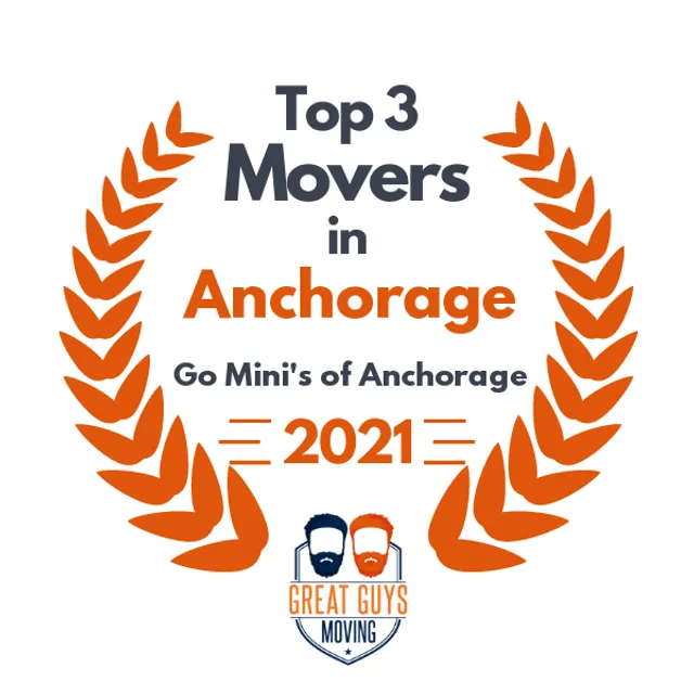 Top 3 Movers in Anchorage, AK 2021 award