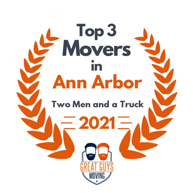 Top 3 Movers in Sterling Heights, MI 2021 award