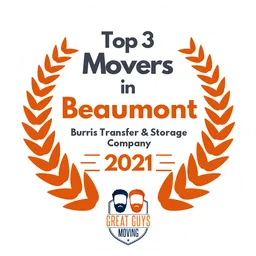 top 3 ranked movers in beaumont 2021 burris transfer storage company image