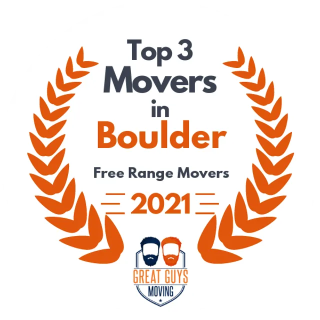 Top 3 Movers in Thornton, CO 2021 award