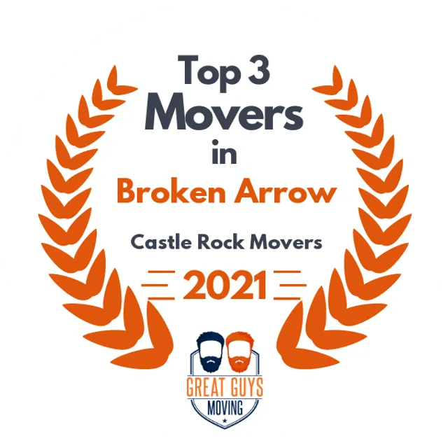 Top 3 Movers in Broken Arrow, OK 2021 award