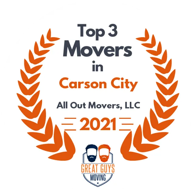 Top 3 Movers in Reno, NV 2021 award