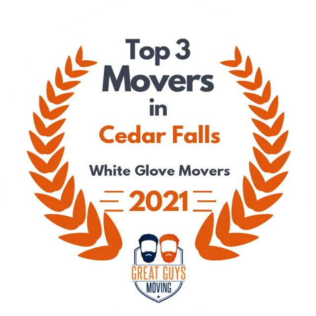 Top 3 Movers in Cedar Rapids, IA 2021 award