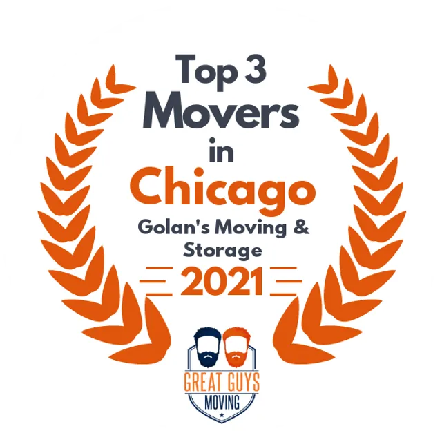 Top 3 Movers in Chicago, IL 2021 award