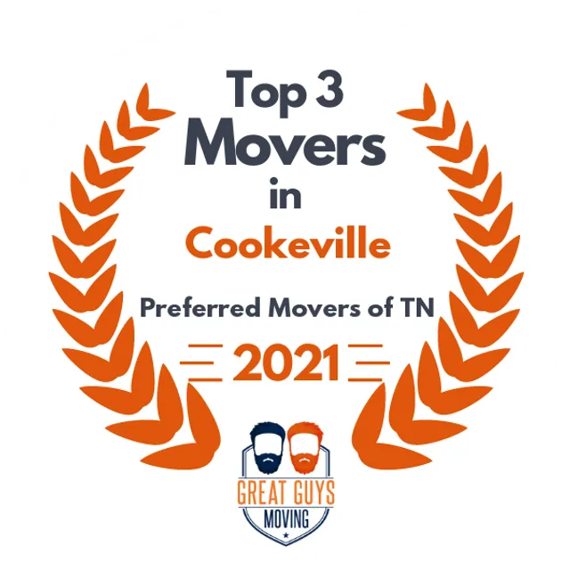 Top 3 Movers in Knoxville, TN 2021 award