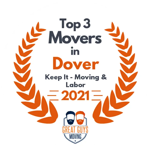 Top 3 Movers in Wilmington, DE 2021 award