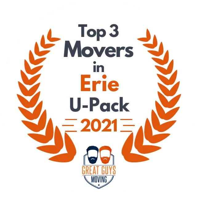 Top 3 Movers in Erie, PA 2021 award