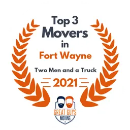 top 3 ranked movers in fort wayne 2021 two men and a truck image